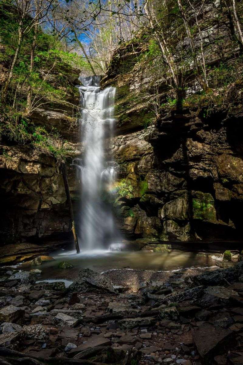 First Glimpse Of The Falls