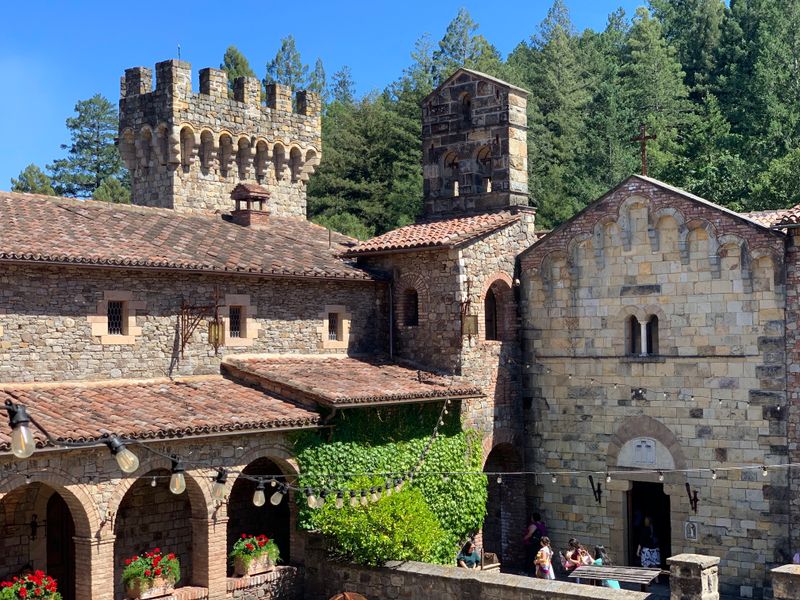 Imported European Materials Give The Castle Its Old-World Weight