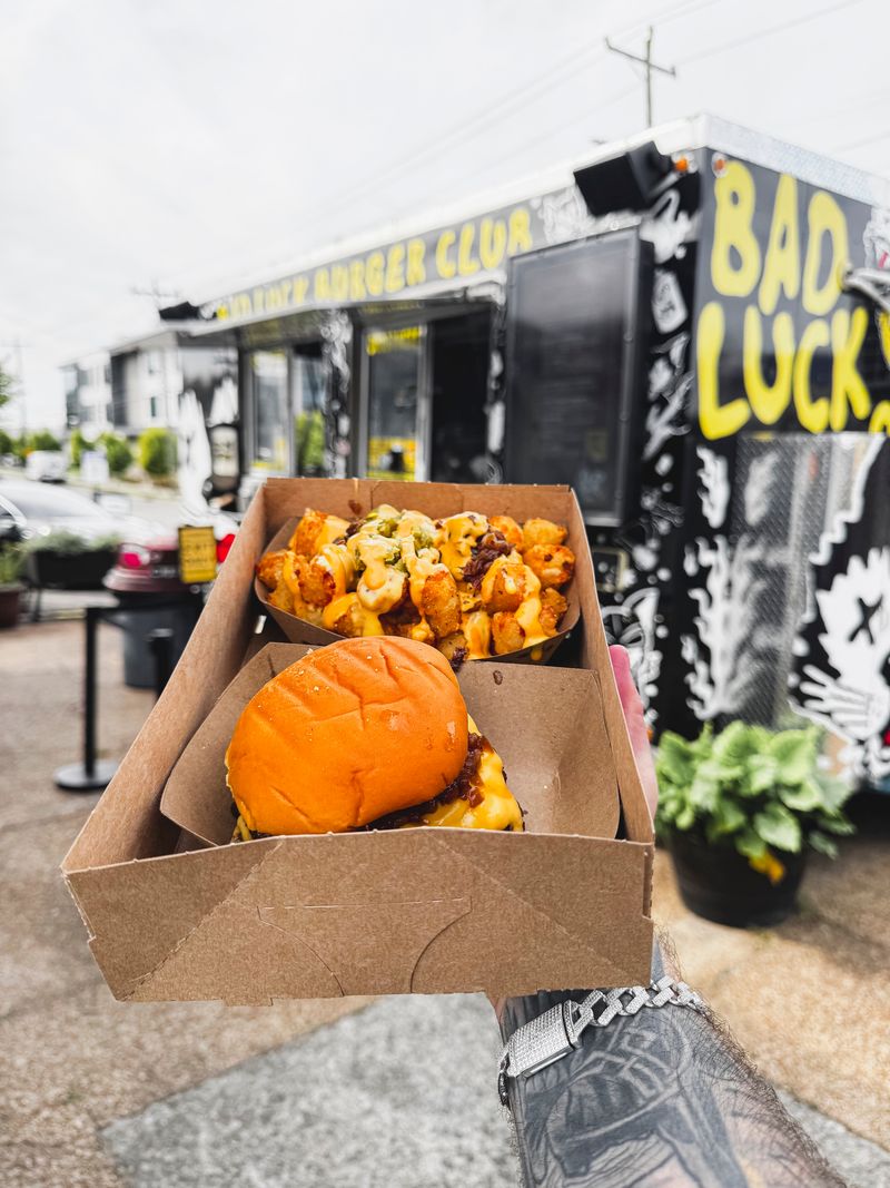 BAD LUCK BURGER CLUB – 918 Woodland St Suite B, Nashville, TN 37206