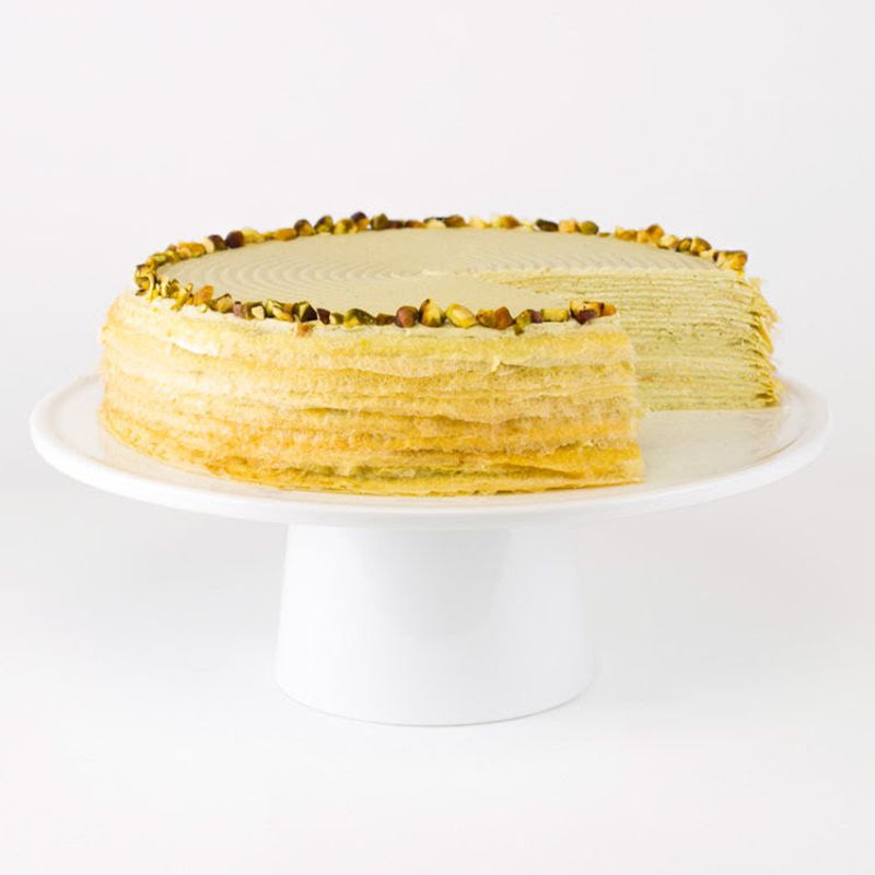 Mille Crêpes Cake At Lady M