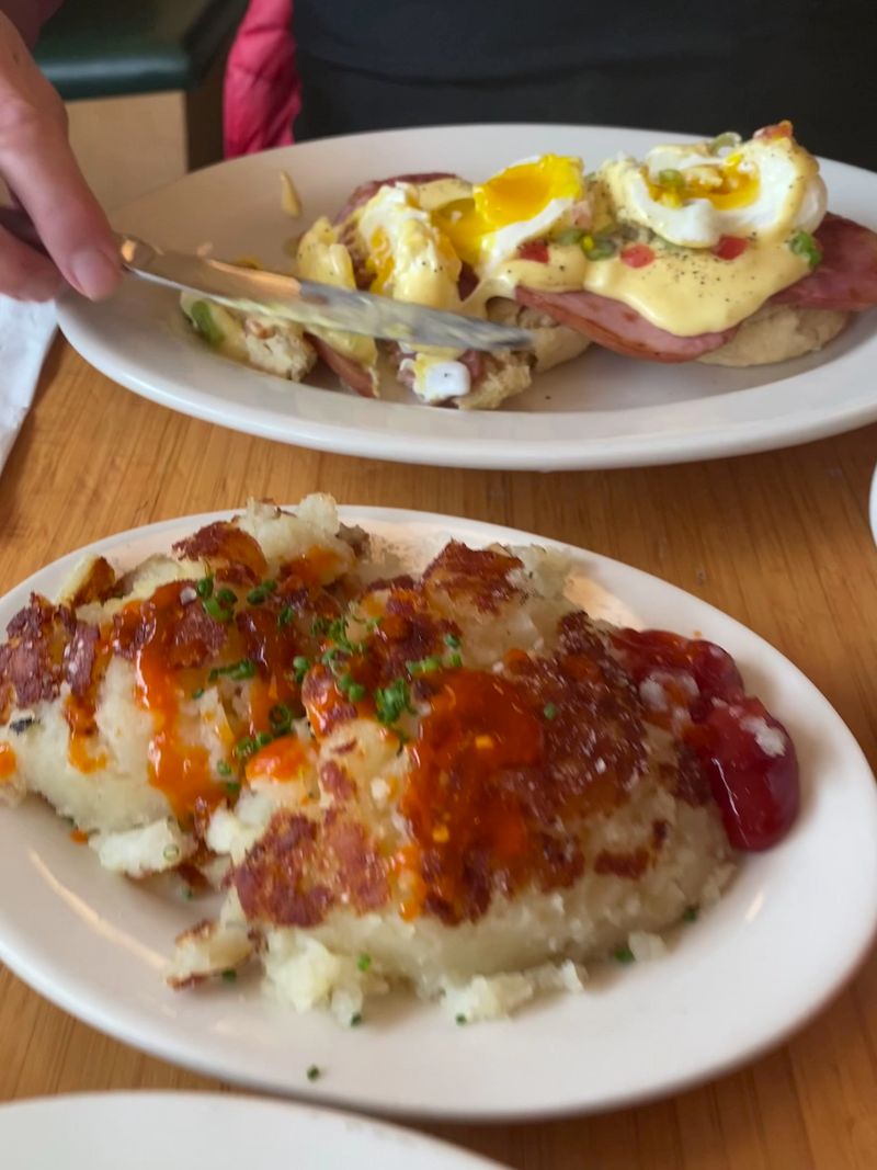 Latke Eggs Benedict With Neighborhood Swagger