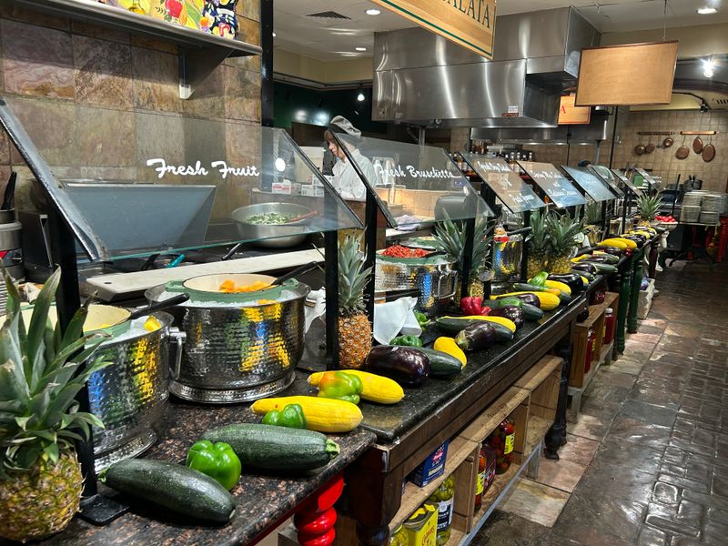 The Buffet Features More Than 60 Italian Dishes At Any Given Time