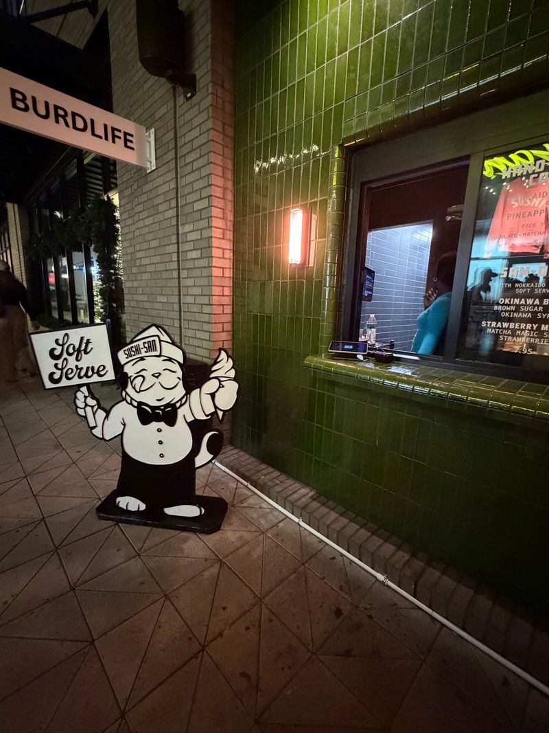 Soft Serve Window And Sweet Finish