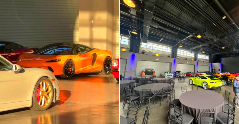 Dine With A Classic 1950s Car In Your View At This Eclectic Garage-Themed Restaurant In New York