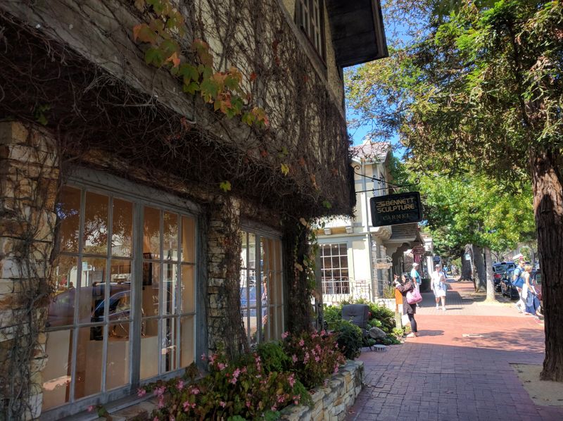 Ocean Avenue Is Lined With Independent Boutiques And Cafés