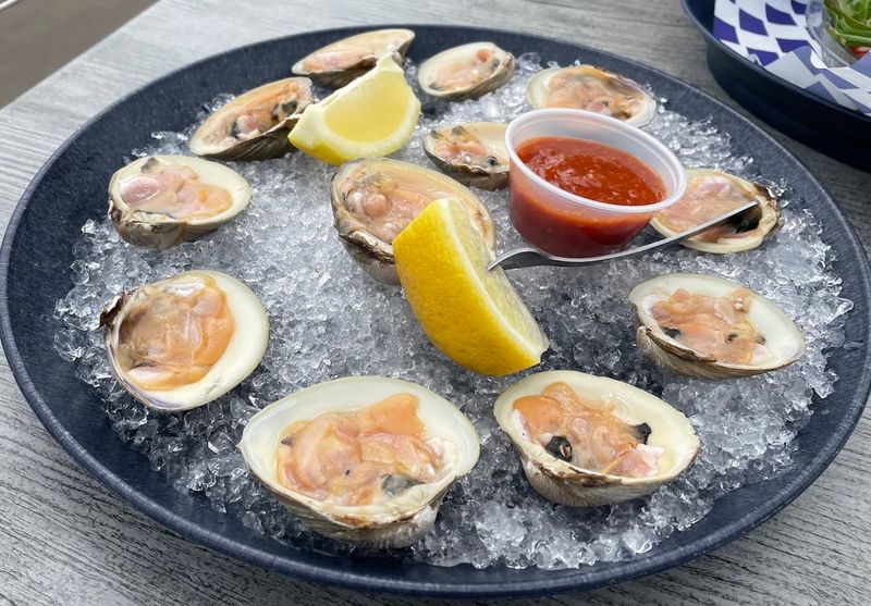 Grilled Clams Straight From Local Waters