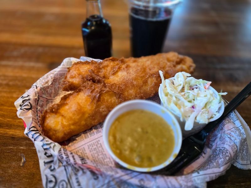 Traditional Sides Like Mushy Peas And Curry Sauce