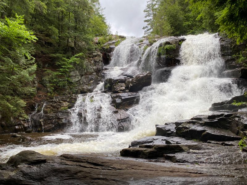 Shelving Rock Falls, Lake George Area