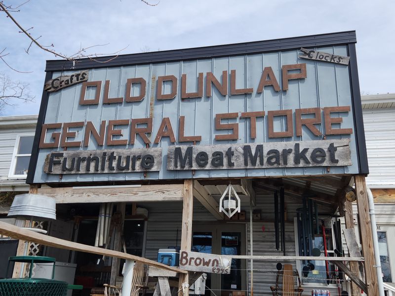 Old Dunlap General Store, Produce & Hardware – 51 Army Camp Rd, Spencer, TN 38585