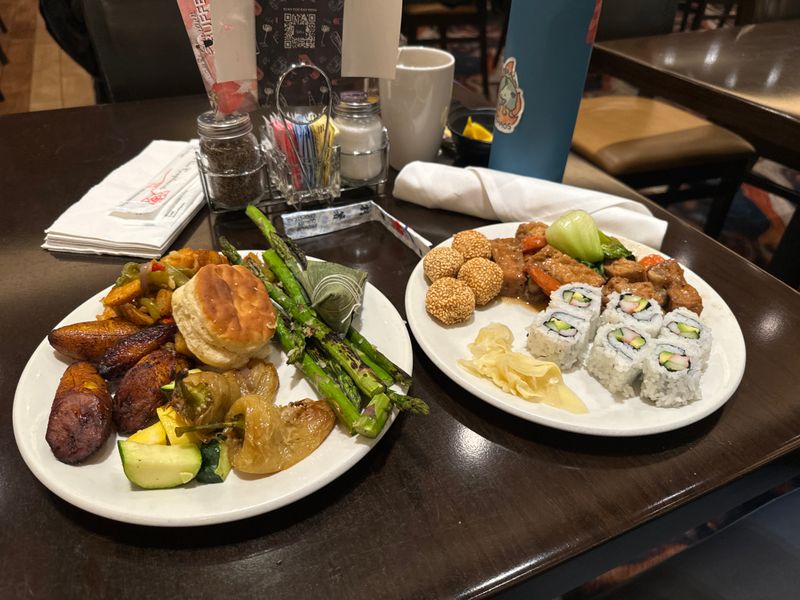 The Global Spread Covers Multiple Cuisines In One Room