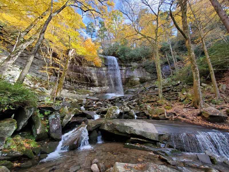 Rainbow Falls – Great Smoky Mountains National Park (Off Cherokee Orchard Loop, Near Gatlinburg, TN)