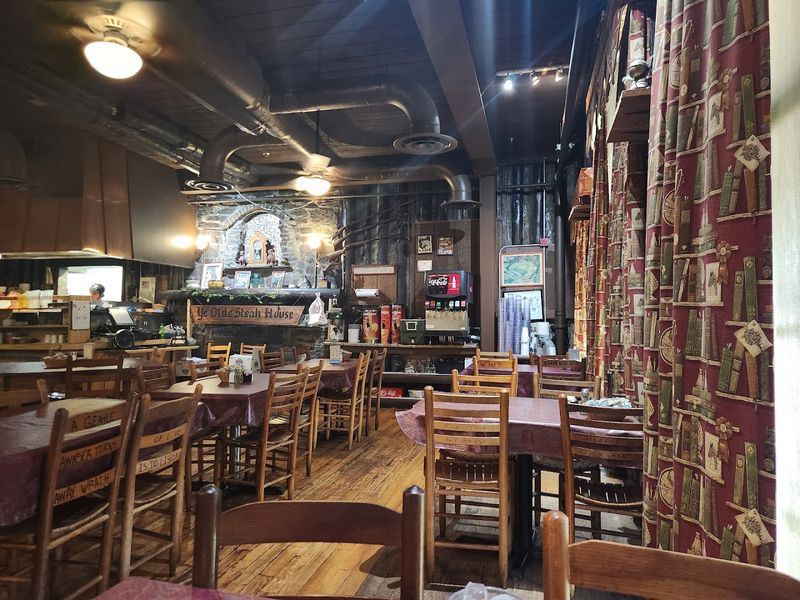 Atmosphere Inside The Log-Style Building