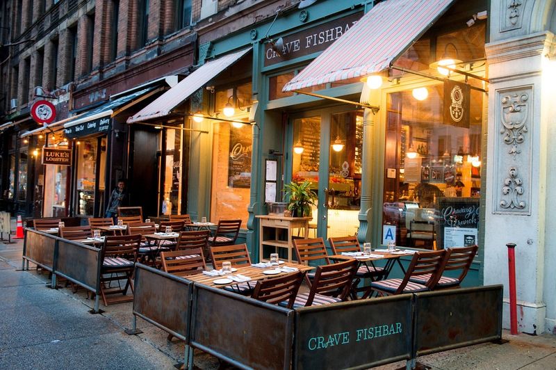 Crave Fishbar, New York