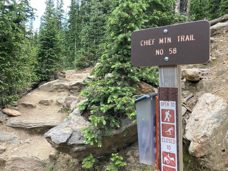 Chief Mountain Trail (Near Idaho Springs)