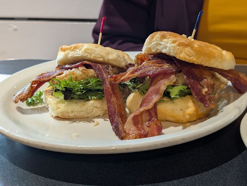Locals And Visitors Fill The Dining Room