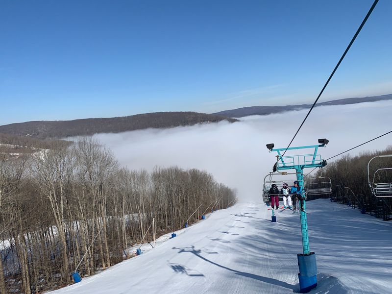 First Tracks On Mardi Gras And Morning Light