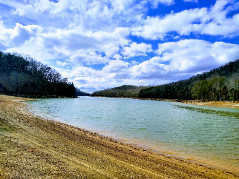 Panther Creek State Park Beach, Cherokee Lake
