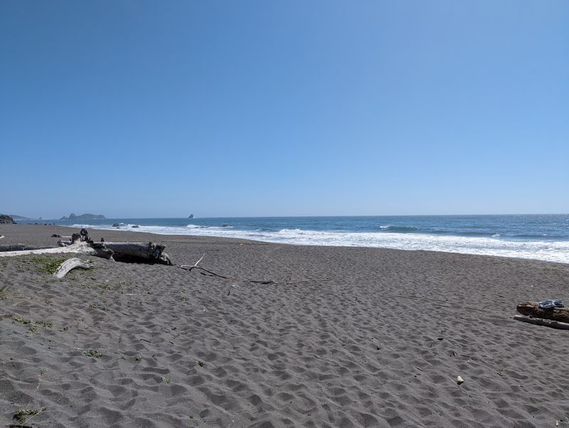 A Shoreline With No Major Development