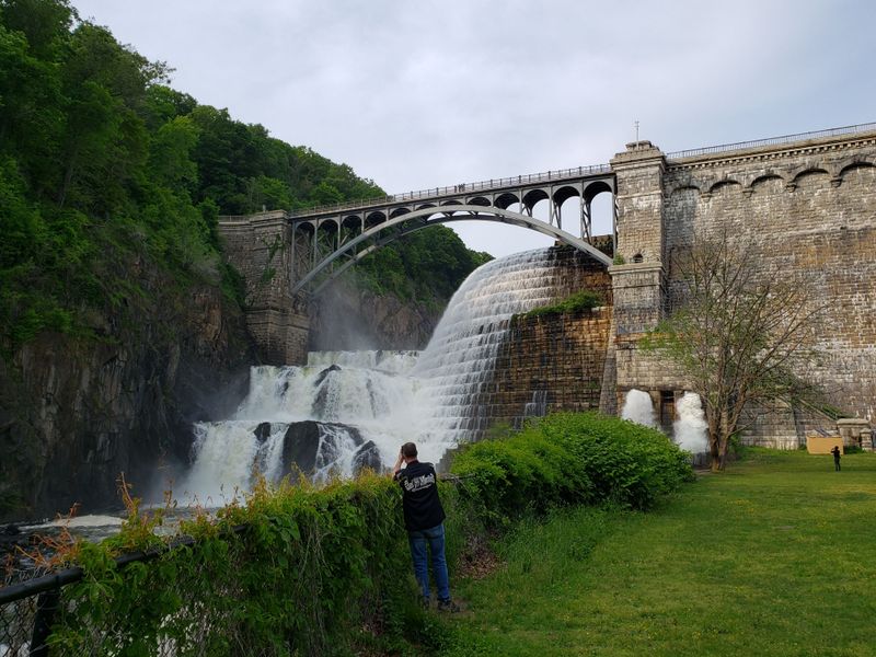 Croton-On-Hudson - River Bends And Dam Spray