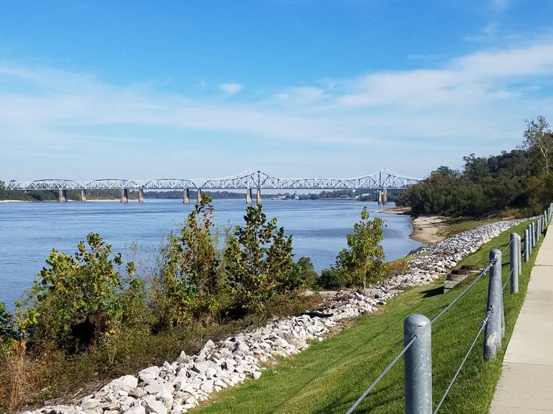 Quiet Riverside Walks Along Levee Street And The Yazoo Diversion Canal