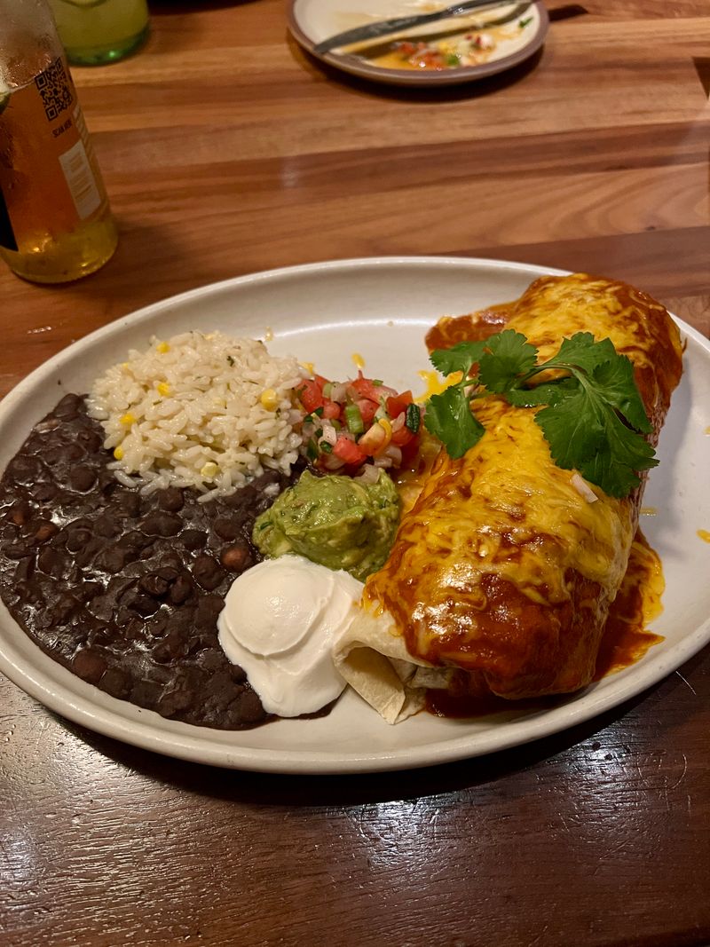 Enchiladas That Anchor The Meal