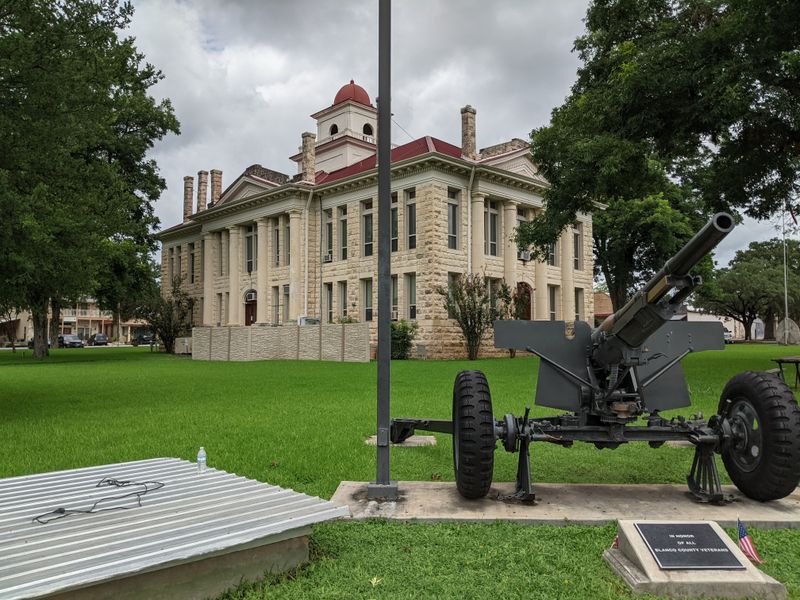 The Blanco County Courthouse Anchors The Historic Centre