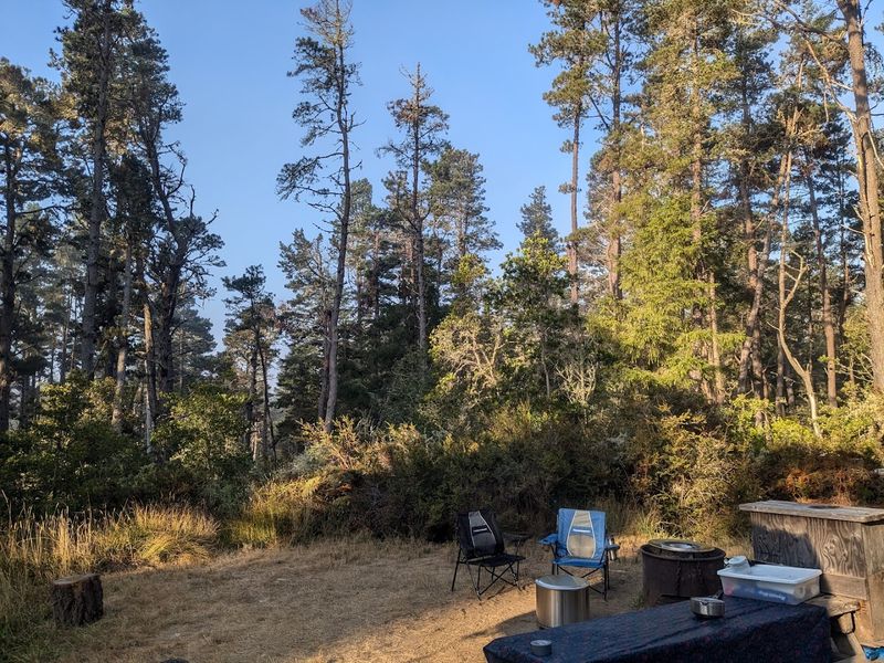 Camping Steps Away From The Sea