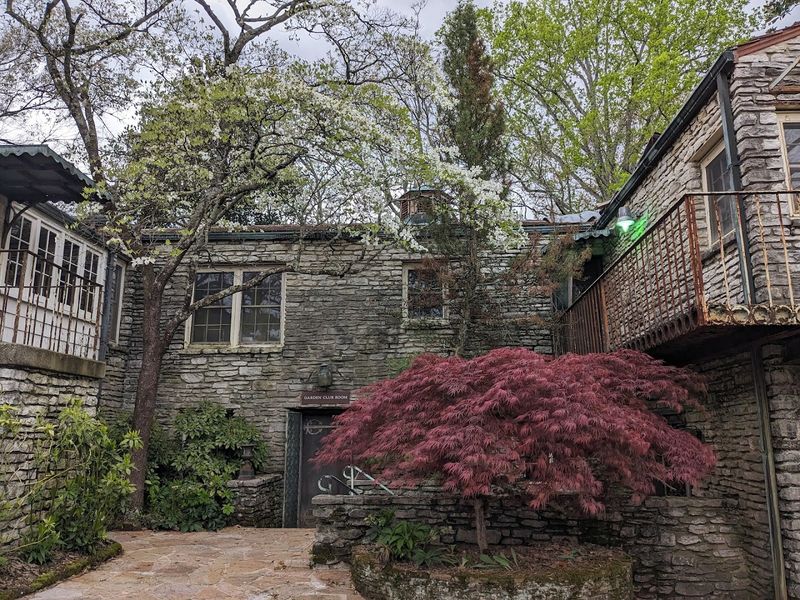 Stone Walls And Architecture That Define The Grounds