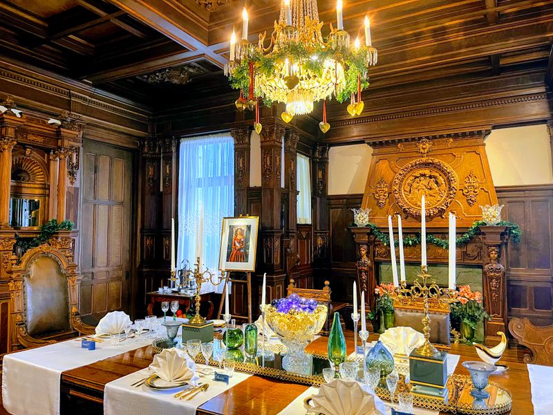 The Mansion Contains 33 Distinctly Designed Rooms