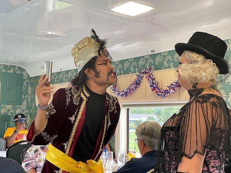 Inside The Vintage Dining Cars