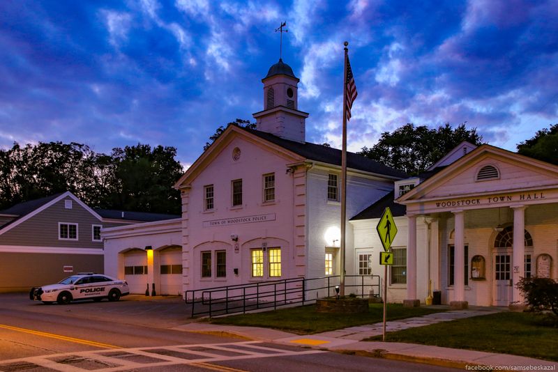 Twilight Steps Past Byrdcliffe Porches
