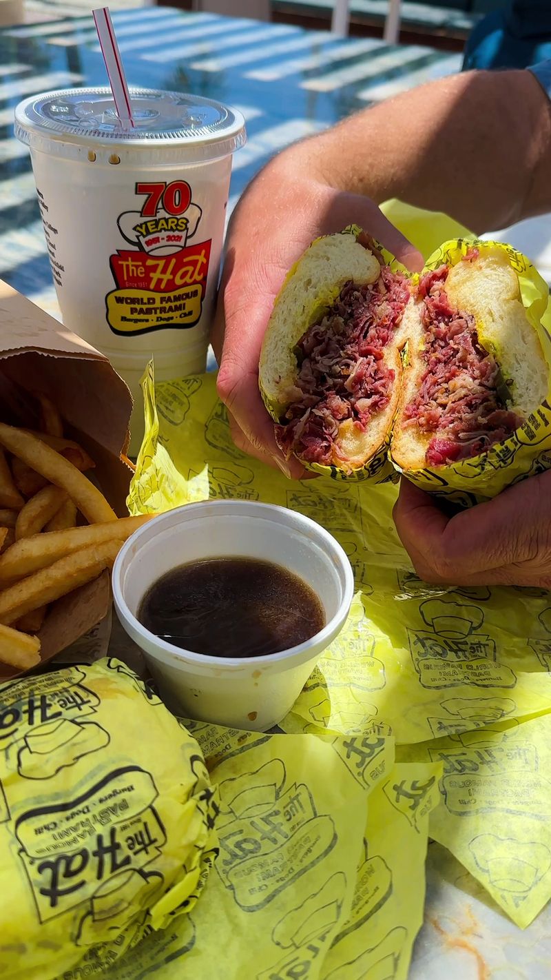 The Pastrami Dip And Chili Cheese Fries Are The Perfect Pair