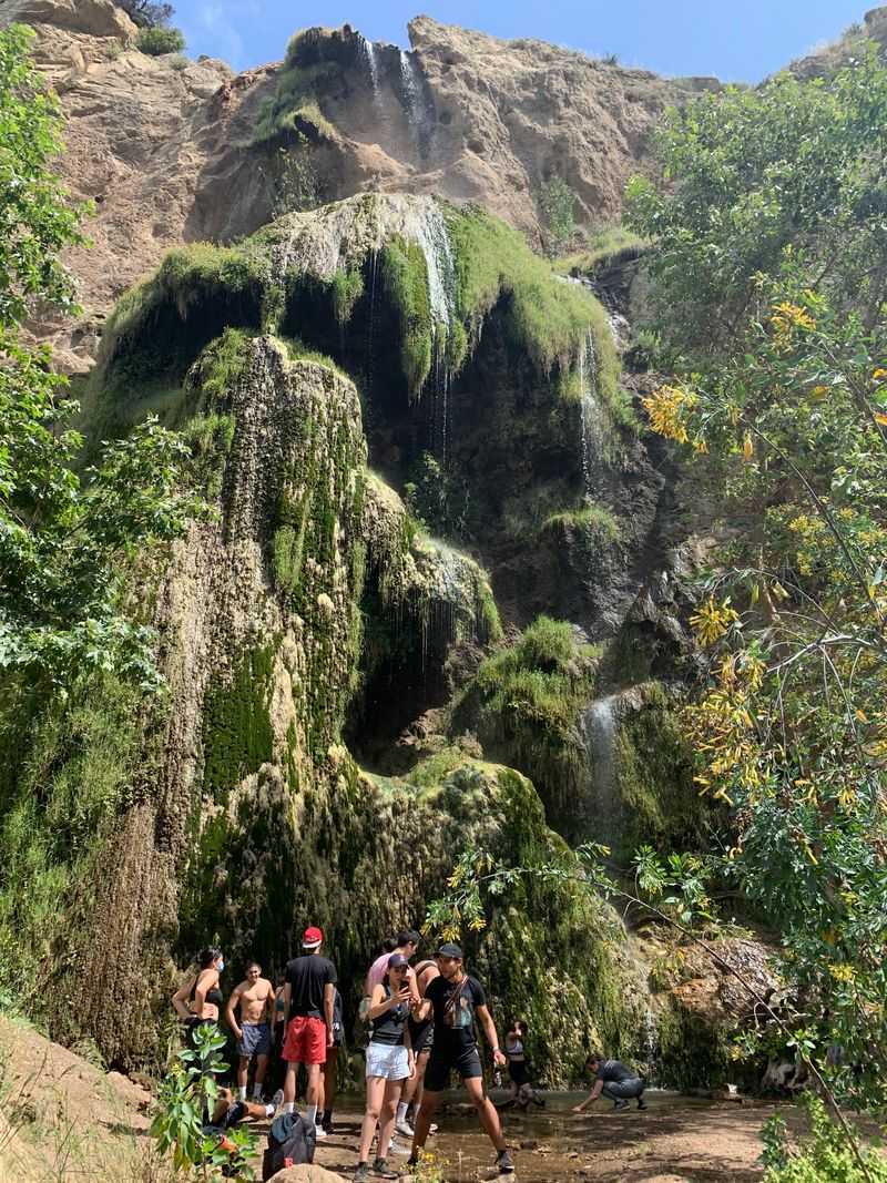 Locals Treasure The Falls As A Break From Malibu's Busy Beaches