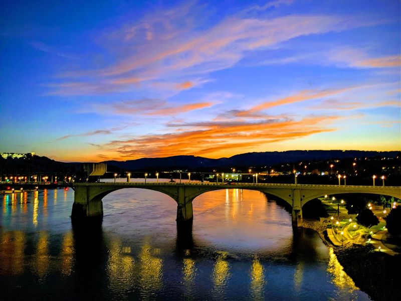 Sunset Views Over The Tennessee River