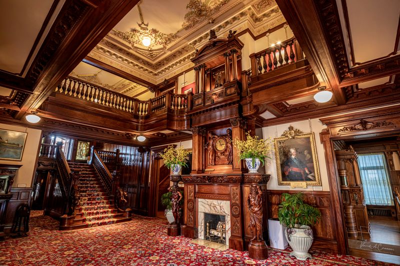 Hand-Carved Woodwork And Decorative Ceilings Showcase European Craftsmanship