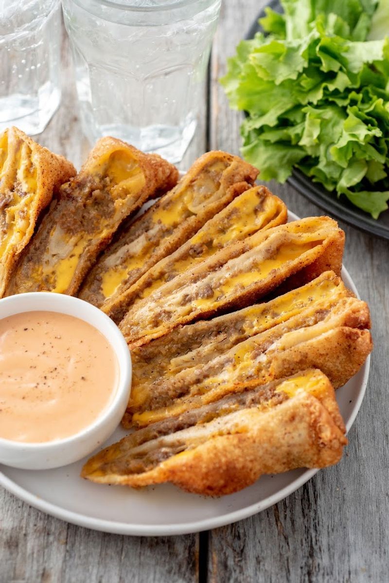 Cheesesteak Egg Rolls Worth Talking About