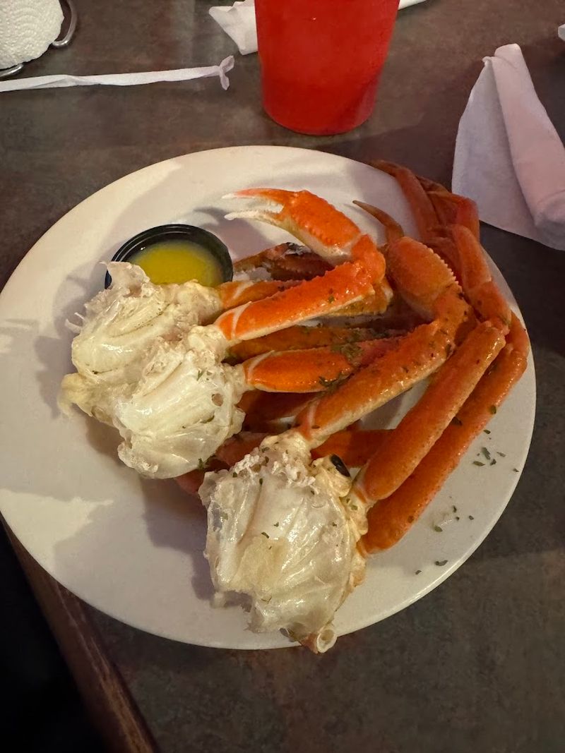 Texture And Flavor Details On The Crab Sandwich