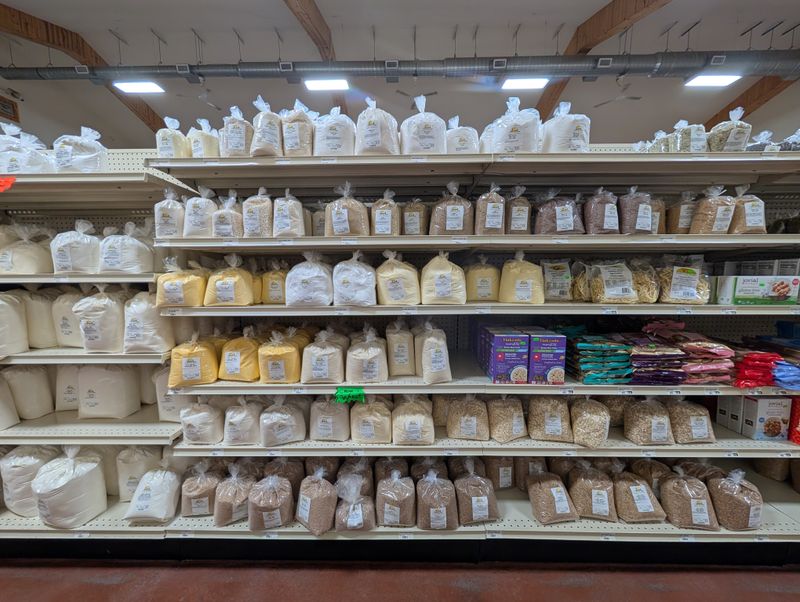 Shelves Are Packed With Baking Staples And Pantry Essentials