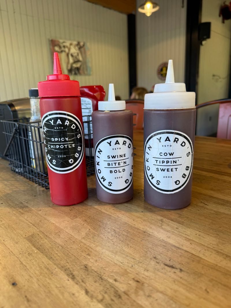 Sauces Are Optional Because The Ribs Stand On Their Own