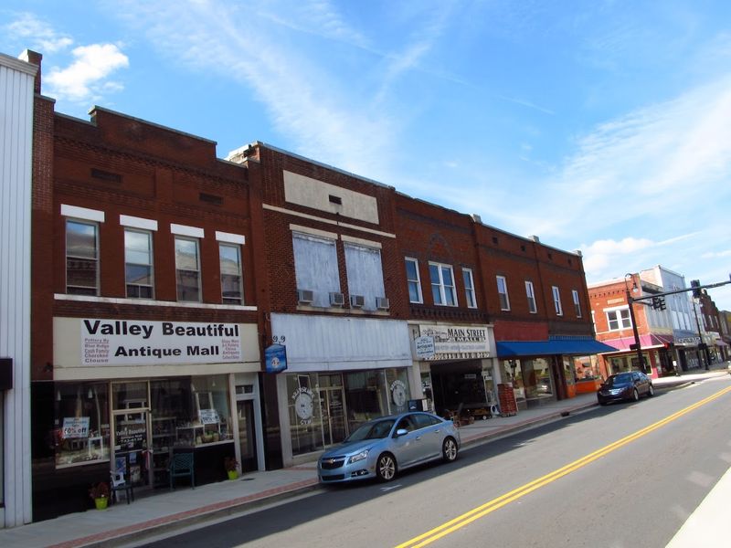 Downtown Erwin's Local Shops And Community Character