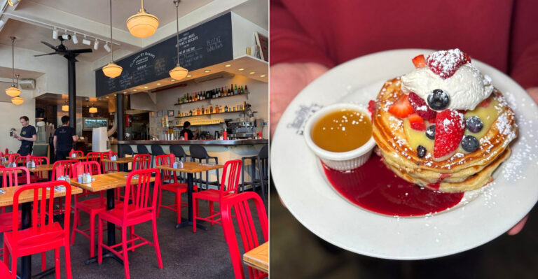 This Cafe In New York Is Serving Up Pancakes, Bacon, And Small-Town Hospitality In Giant Portions