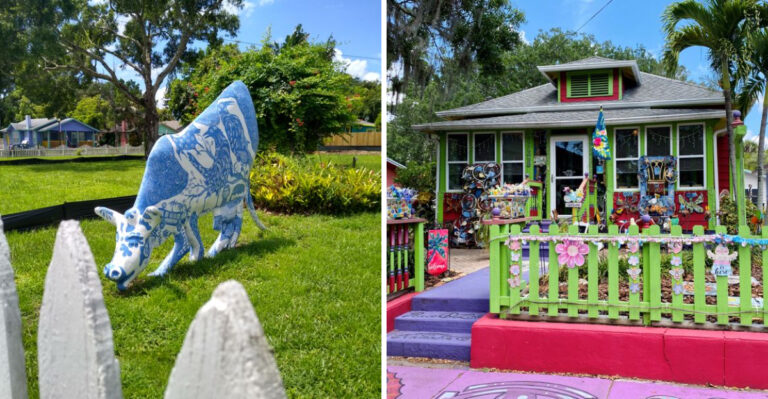 This Colorful Florida Art Village Feels Like Stepping Into A Dream