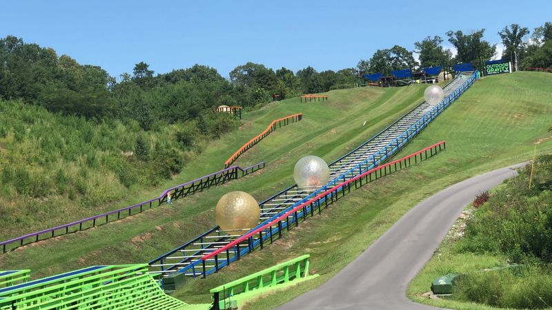 The Only Zorbing Park In The United States