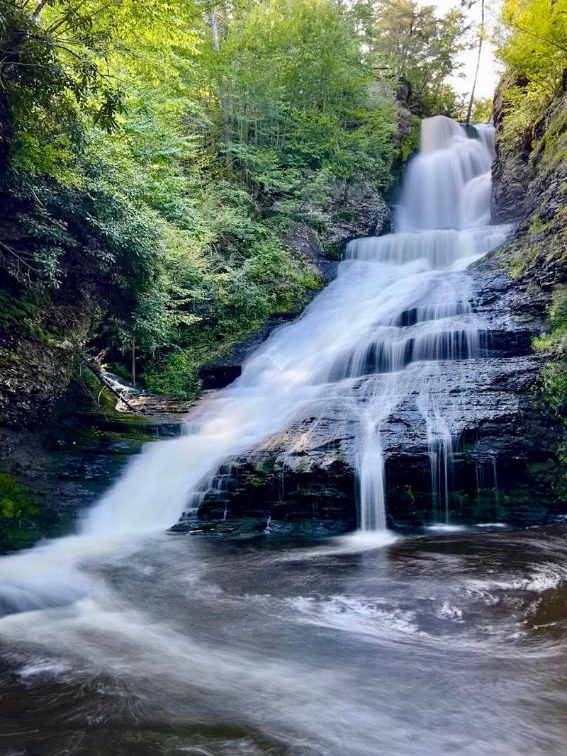 One Of The Tallest Waterfalls In Pennsylvania