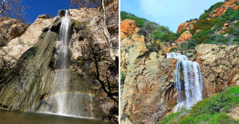 This Hidden California Waterfall Is A Local Favourite Few Travelers Know About
