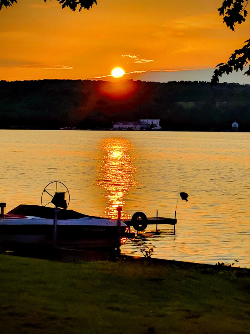 Shoreline First Light On The East Side
