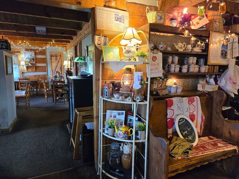 The Charming Log Cabin Setting That Sets The Mood