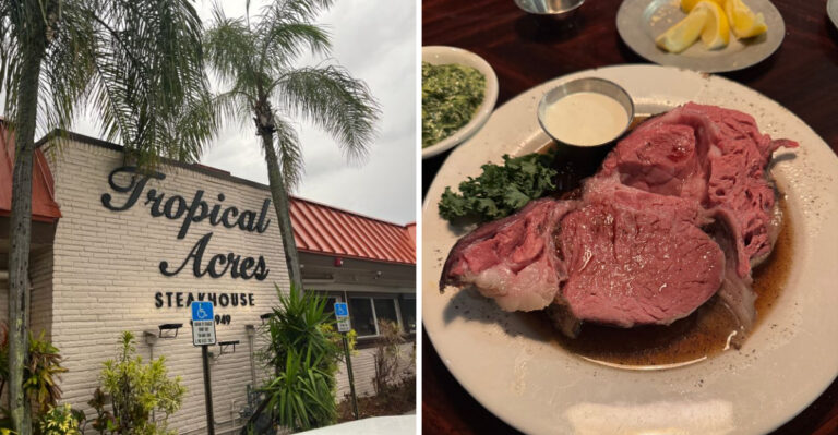 This Old-School Florida Restaurant Serves One Of The State’s Best Prime Rib Dinners