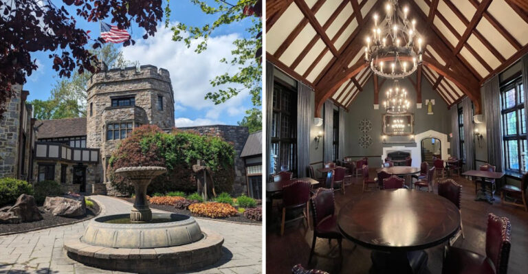This Pennsylvania Castle Restaurant Feels Like A Real-Life Fairytale