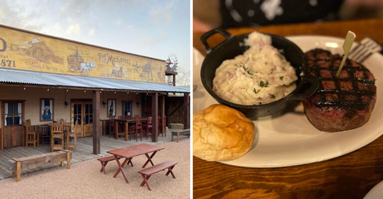 This Small-Town Texas Steakhouse Is Famous For Its Melt-In-Your-Mouth Filet Mignon